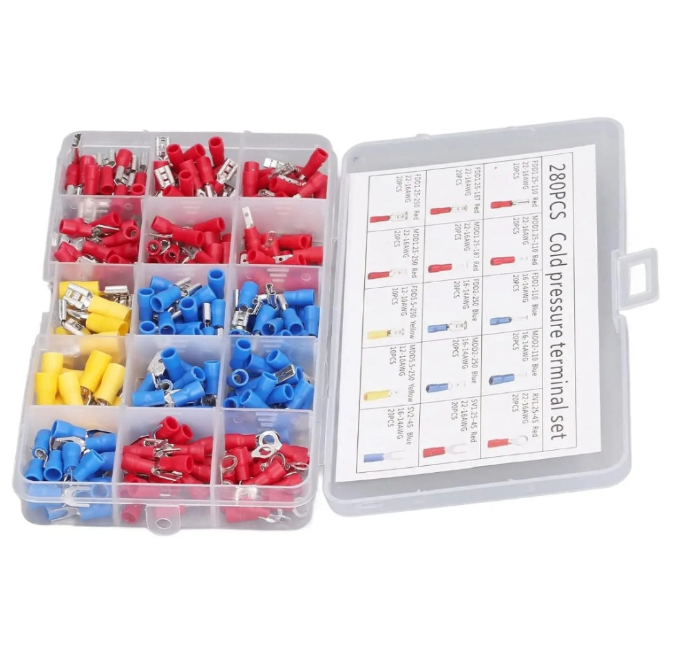 280pcs Electrical Crimp Kit