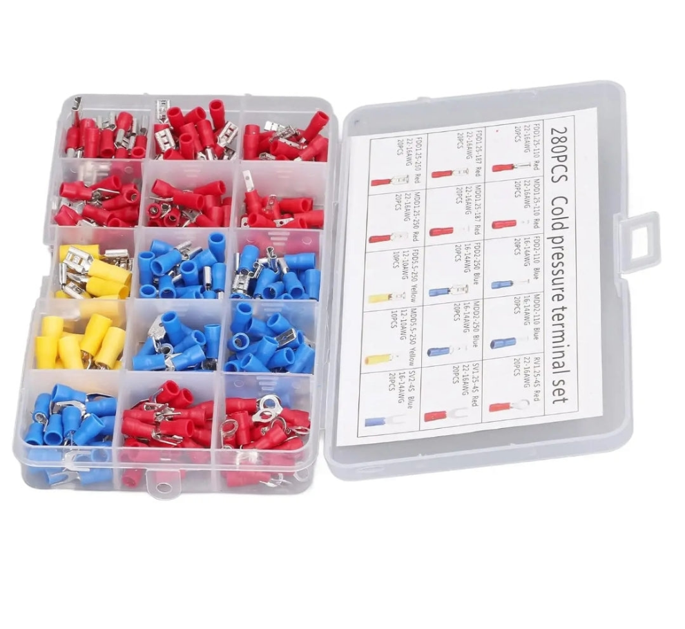 280pcs Electrical Crimp Kit