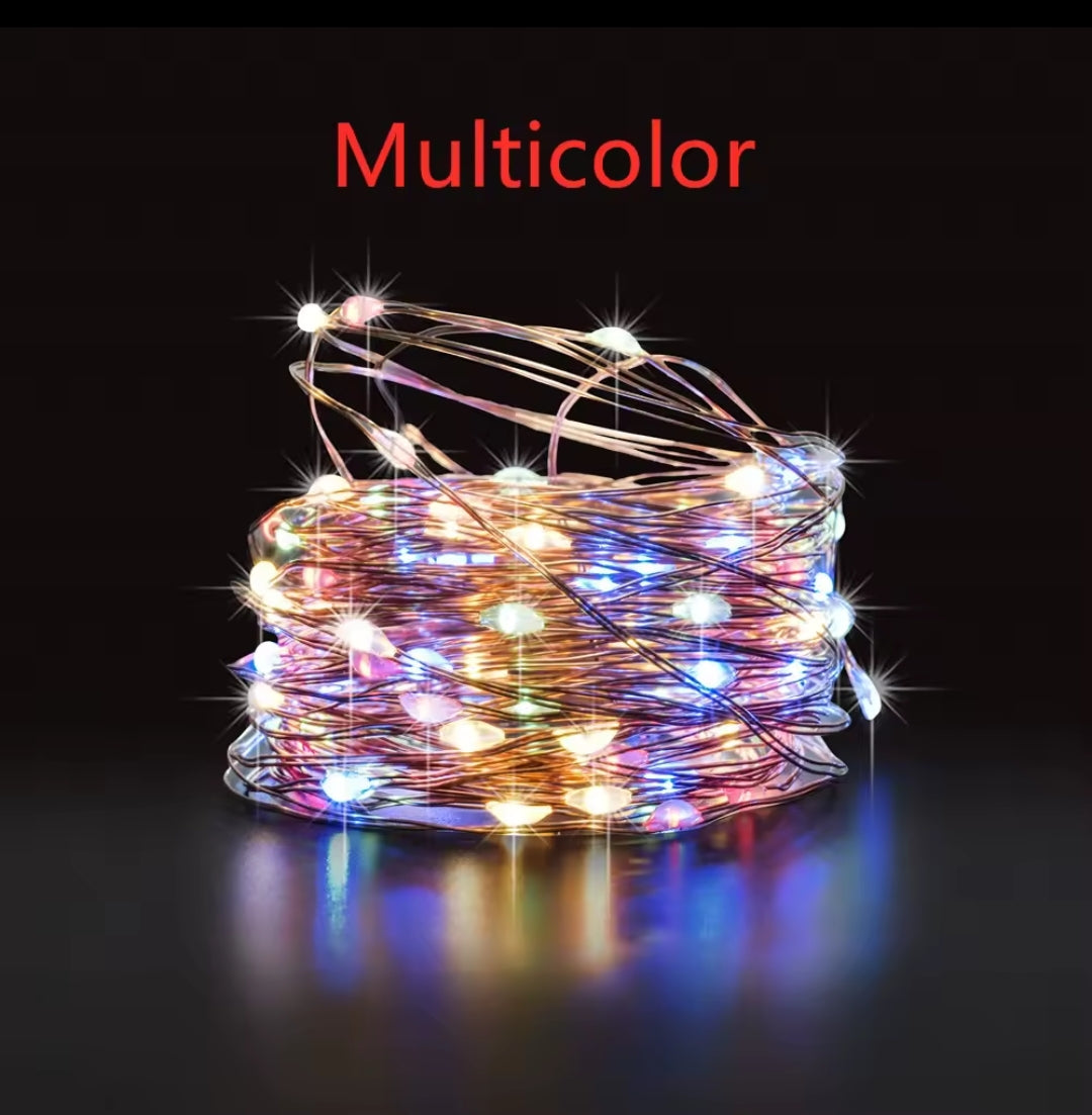 20m Outdoor Solar Garland Light