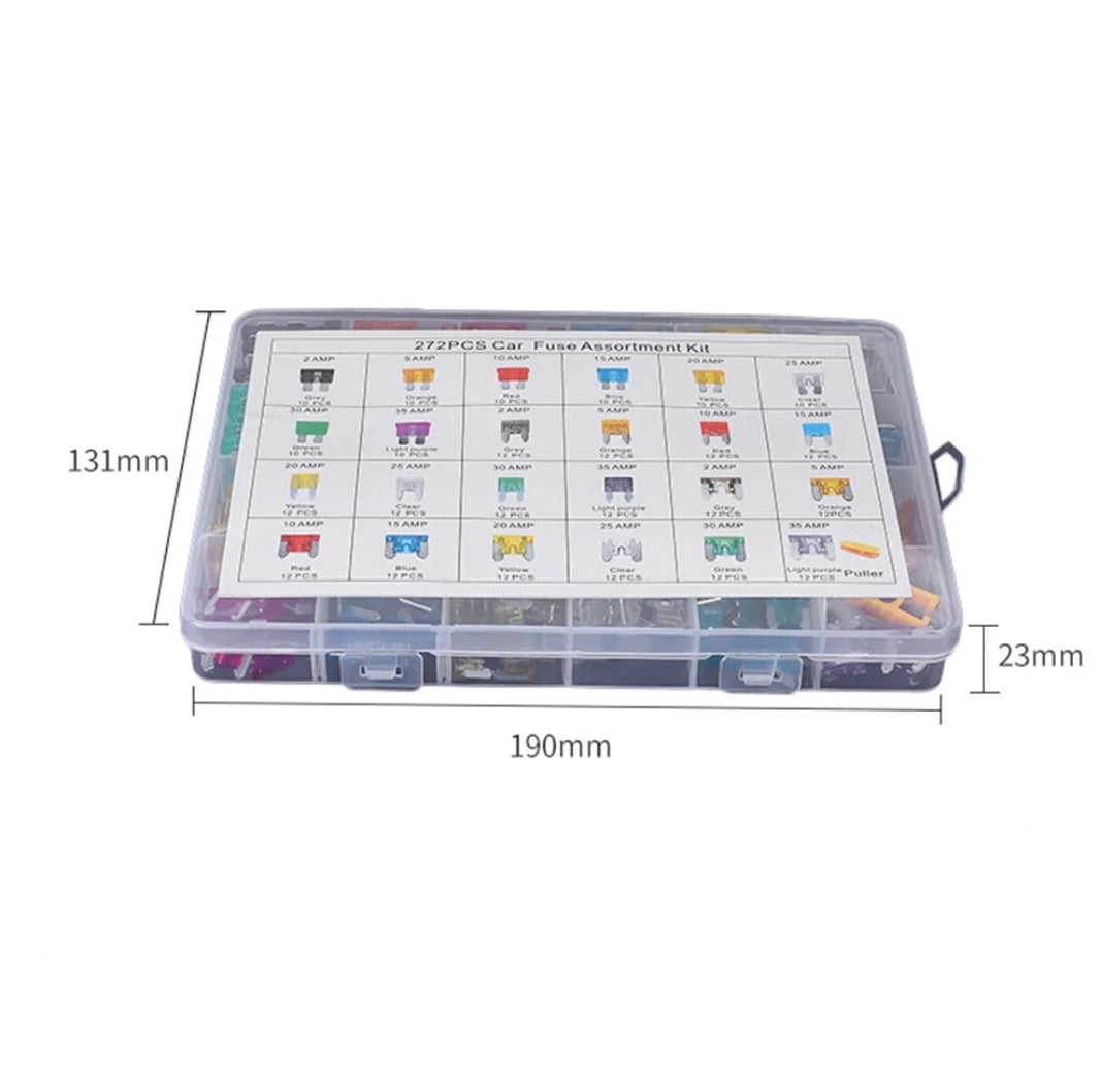 272 Piece Auto Fuse Kit