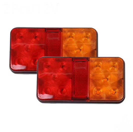 12V Trailer Lights Twin Pack
